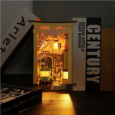 Let at samle Japan Style Sakura Holiday Diy Book Nook