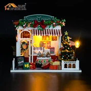 Mini dukkehus i julestil